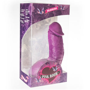 Pink Room – Elian gode réaliste violet 17,5 cm