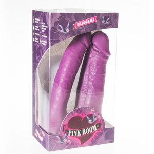 Pink Room – Arthus gode réaliste violet 17cm/15.5cm