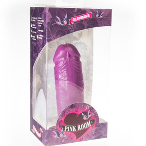 Pink Room – Dael gode réaliste violet 18,5 cm
