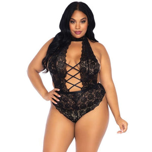 Body col montant ouvert grande taille