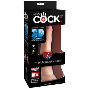 King Cock – Gode triple densité 18 cm