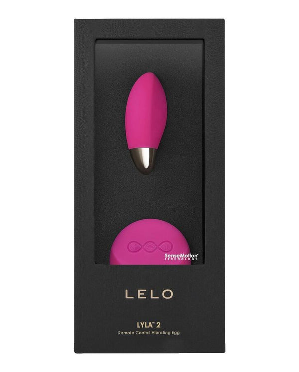 Lelo – Lyla 2 Insignia Design Edition, œuf vibrant télécommandé cerise