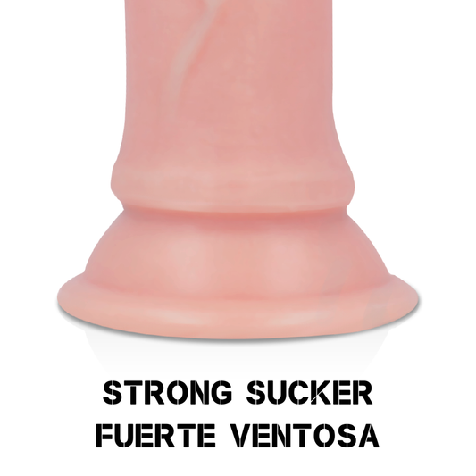 ROCKARMY - MUSTANG DILDO REALISTIC LIQUID SILICONE 18 CM -O- 4.14 CM