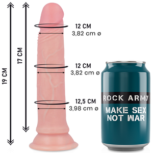 RockArmy – Liquide silicone premium avenger realistic 19 cm -o- 3.98 cm