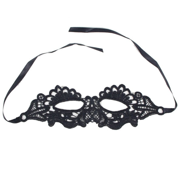 Queen Lingerie – Masque noir taille unique