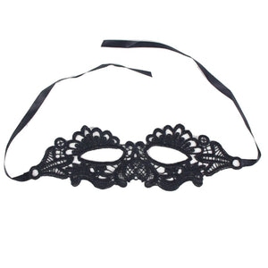 Queen Lingerie – Masque noir taille unique