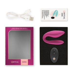 Rithual – Télécommande kama pour couples aqua