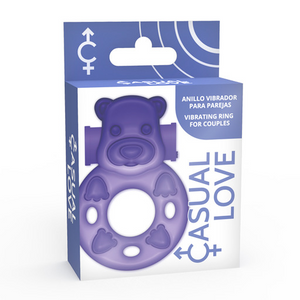 Casual Love – Bague de vibrateur 26 lilac bunny