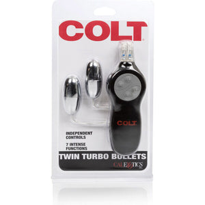 Duo de mini-vibromasseurs bullet Turbo COLT