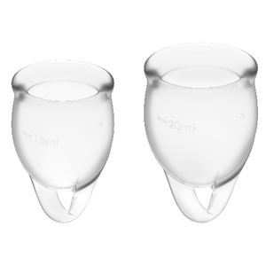 Feel Confident - Coupe Menstruelle - Transparent