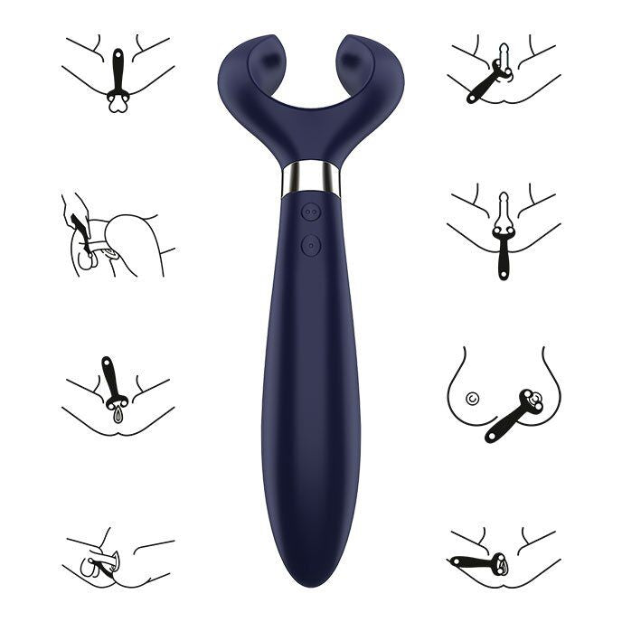 SATISFYER - ENDLESS FUN MULTI VIBRATEUR 3 NOIR