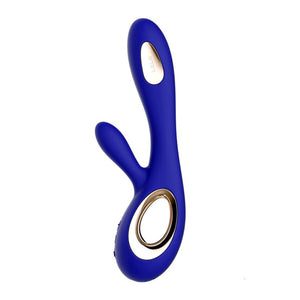 LELO – Soraya wave vibrateur rabbit bleu nuit