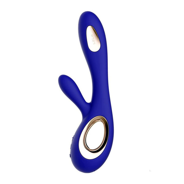 LELO – Soraya wave vibrateur rabbit bleu nuit