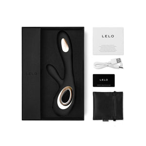 LELO – Soraya wave vibrateur lapin noir