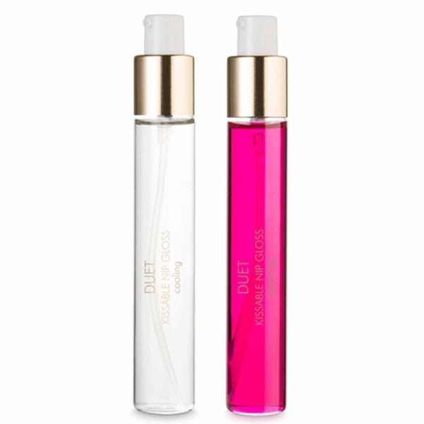 Gloss à Lèvres Baisable Refroidissant et Réchauffant - 2 pièces de 0,4 fl oz / 2 pièces de 13 ml