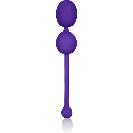 CALEXOTICS - RECHARGEABLE DUAL KEGEL BOLAS LILA