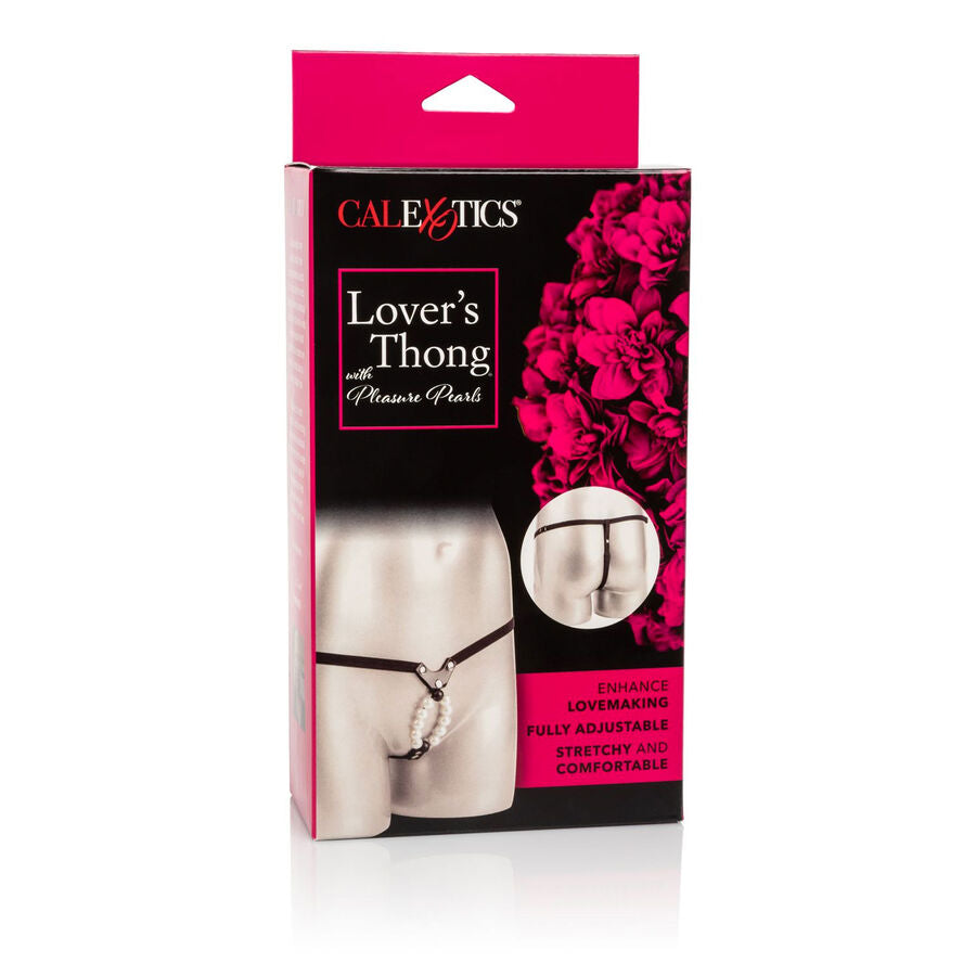 CALEXOTICS - LOVERS TANGA WITH PLACER PEARLS