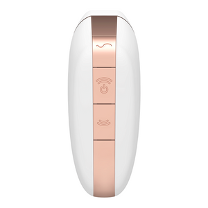 Satisfyer – Stimulateur et vibrateur air love triangle blanc