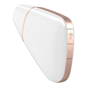 Satisfyer – Stimulateur et vibrateur air love triangle blanc