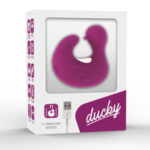 CoverMe – Dé à dés à canard rechargeable en silicone stimulant duckymania