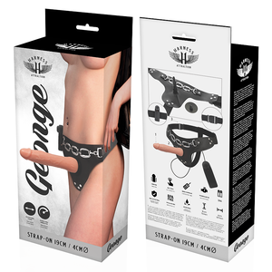 Harness Attraction – Rnes george vibrateur réaliste 19 cm -o- 4 cm