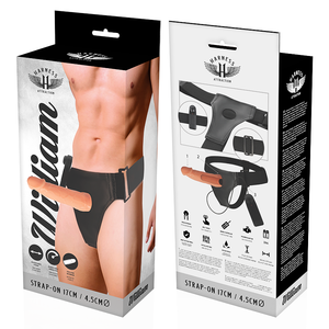 Harness Attraction – Willian hollow rnes avec vibrateur 17 cm -o- 4.5 cm