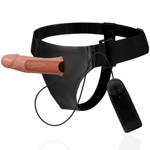 Harness Attraction – Gregory hollow rnes avec vibrateur 16.5 cm -o- 4.3 cm