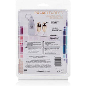 CalExotics – Balles vibrantes duo or