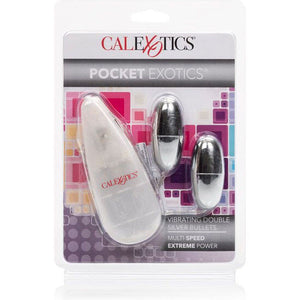 CalExotics – Balles vibrantes duo argent
