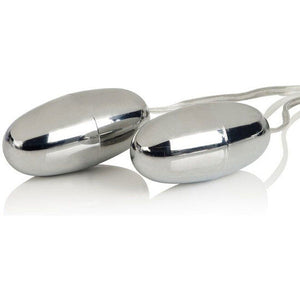 CalExotics – Balles vibrantes duo argent