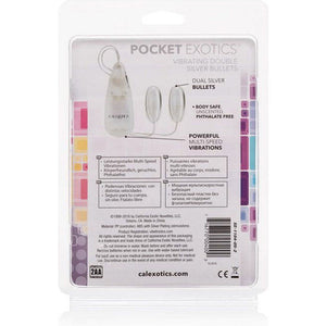 CalExotics – Balles vibrantes duo argent