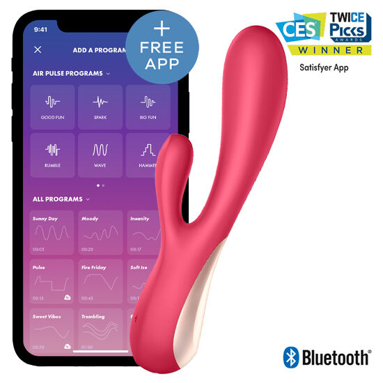 Satisfyer – Mono flex rose avec application