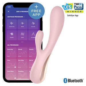 Satisfyer – Mono flex rose avec application