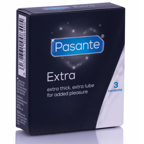Pasante – Préservatif extra extra épais par 3 unités