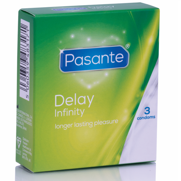 Pasante – Préservatifs retardateurs infinity 3 unités