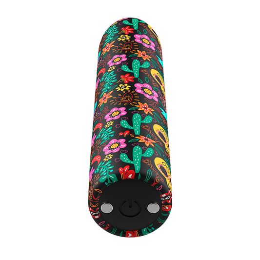 CUSTOM BULLETS - RECARGABLE SKULL BALA 10 INTENSIDADES