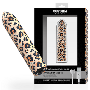 Custom Bullets – Rechargeable leopard 10 intensities