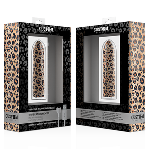 Custom Bullets – Rechargeable leopard 10 intensities