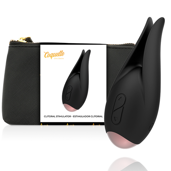 Coquette Chic Desire – Stimulateur clitorial noir / or