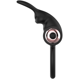 Coquette Chic Desire – Cockring avec vibrateur noir/ or