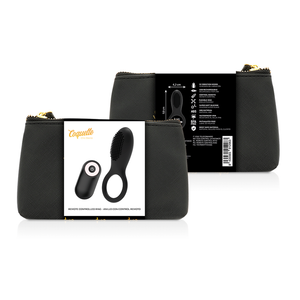 Coquette Chic Desire – Cockring télécommande rechargeable noir/ or