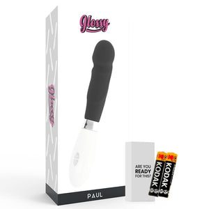 Glossy – Vibrateur paul noir