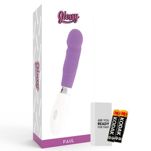 Glossy – Vibrateur paul violet