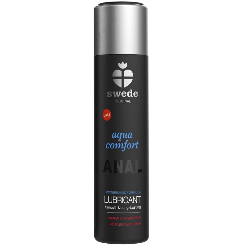 Swede – Aqua comfort anal lubrifiant a base d'eau 60 ml