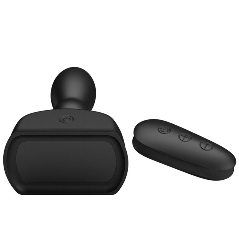 MR PLAY - HINCHABLE ANAAL PLUG NEGRO CONTROLE AFSTANDSBEDIENING