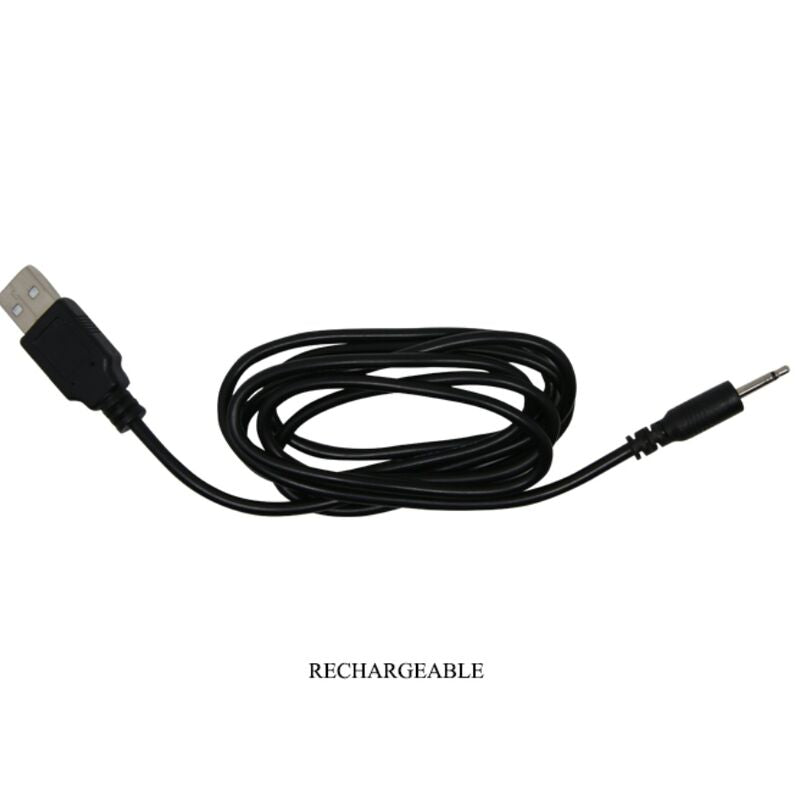 MR PLAY - OPLAADBARE NEGRO VIBRADOR ANAAL PLUG
