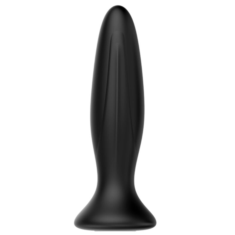 MR PLAY - OPLAADBARE NEGRO VIBRADOR ANAAL PLUG