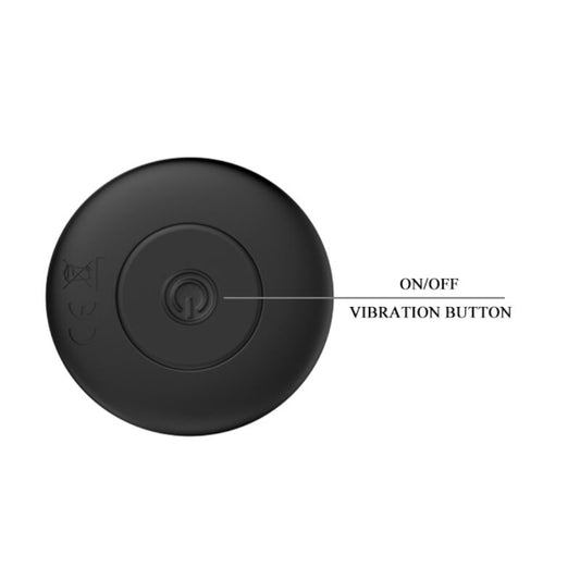 MR PLAY - OPLAADBARE NEGRO VIBRADOR ANAAL PLUG