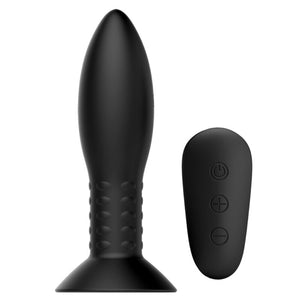 Mr Play – Plug avec télécommande billes tournantes noires