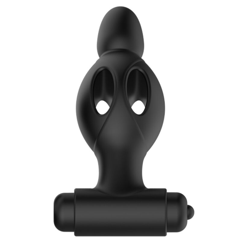 MR PLAY - SILICONEN ANAALPLUG MET VIBRATIE